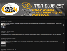 Tablet Screenshot of kravmaga44.com